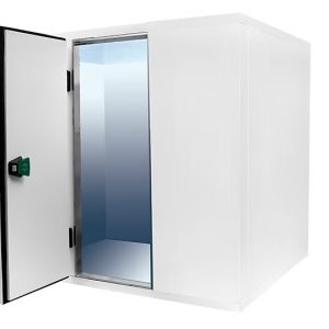 Cameră frigorifică modulară, podea inox, izolație 80 mm, 2,0 m3, 1200x1200x2010 mm