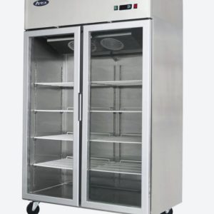 Dulap refrigerare cu uși din sticlă 1400l