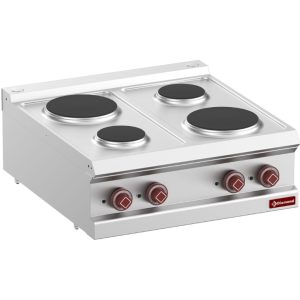 aragaz profesional, echipamente horeca, Diamond Europe, e7/4p7t-n, Gastro Win Iasi, aragaz electric profesional