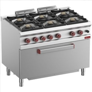 aragaz profesional, echipamente horeca, Diamond Europe, g7/6bfm11-n, Gastro Win Iasi, aragaz profesional pe gaz, aragaz cu cuptor