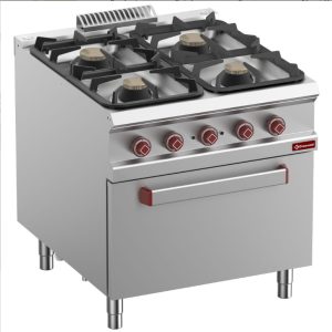 aragaz profesional, echipamente horeca, Diamond Europe, g9/4bfe8-n, Gastro Win Iasi, aragaz electric profesional, aragaz cu cuptor