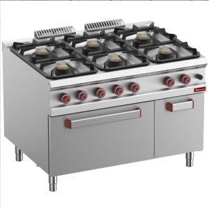 aragaz profesional, echipamente horeca, Diamond Europe, g9/6bfa12-n, Gastro Win Iasi, aragaz profesional pe gaz, aragaz cu cuptor