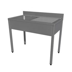 Spalator cu 1 cuva, picurator dreapta si rebord, fara polita