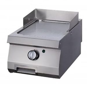Grătar Fry Top electric, neted, de banc