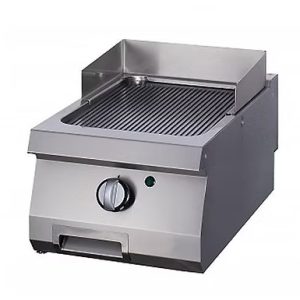 Grătar Fry Top electric, striat, de banc, linia 700