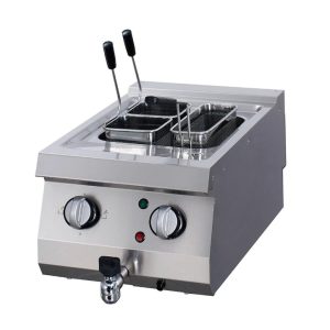 Mașină de fiert paste cu 3 coșuri, de banc
